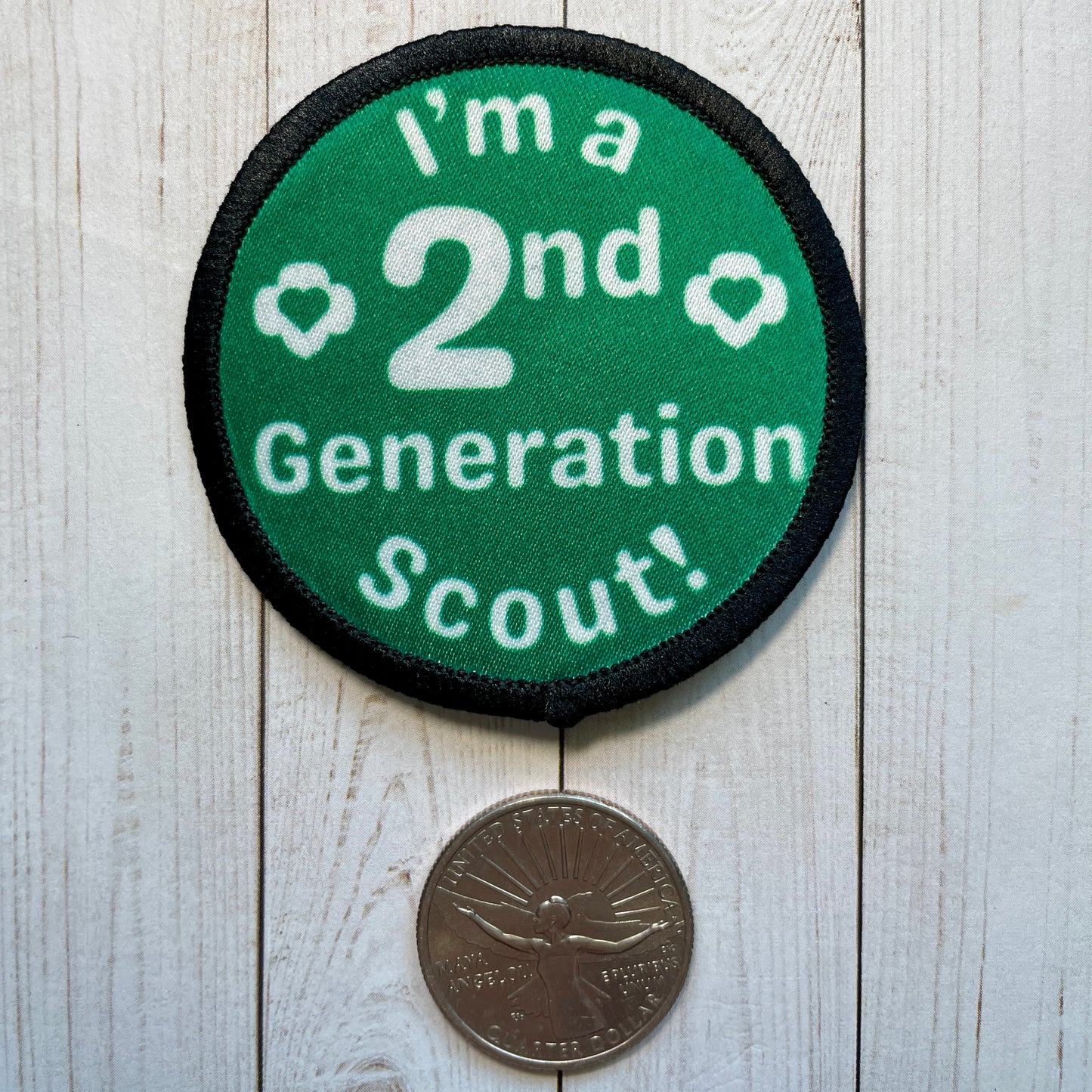 Generational Scout or Leader 2.57" Iron-on Fun Patch | 2nd Generation | 3rd Generation | 4th Generation | 5th Generation