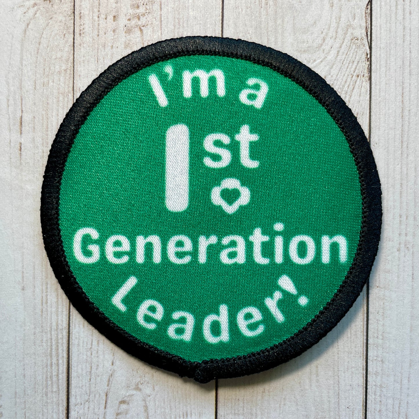Generational Scout or Leader 2.57" Iron-on Fun Patch | 2nd Generation | 3rd Generation | 4th Generation | 5th Generation
