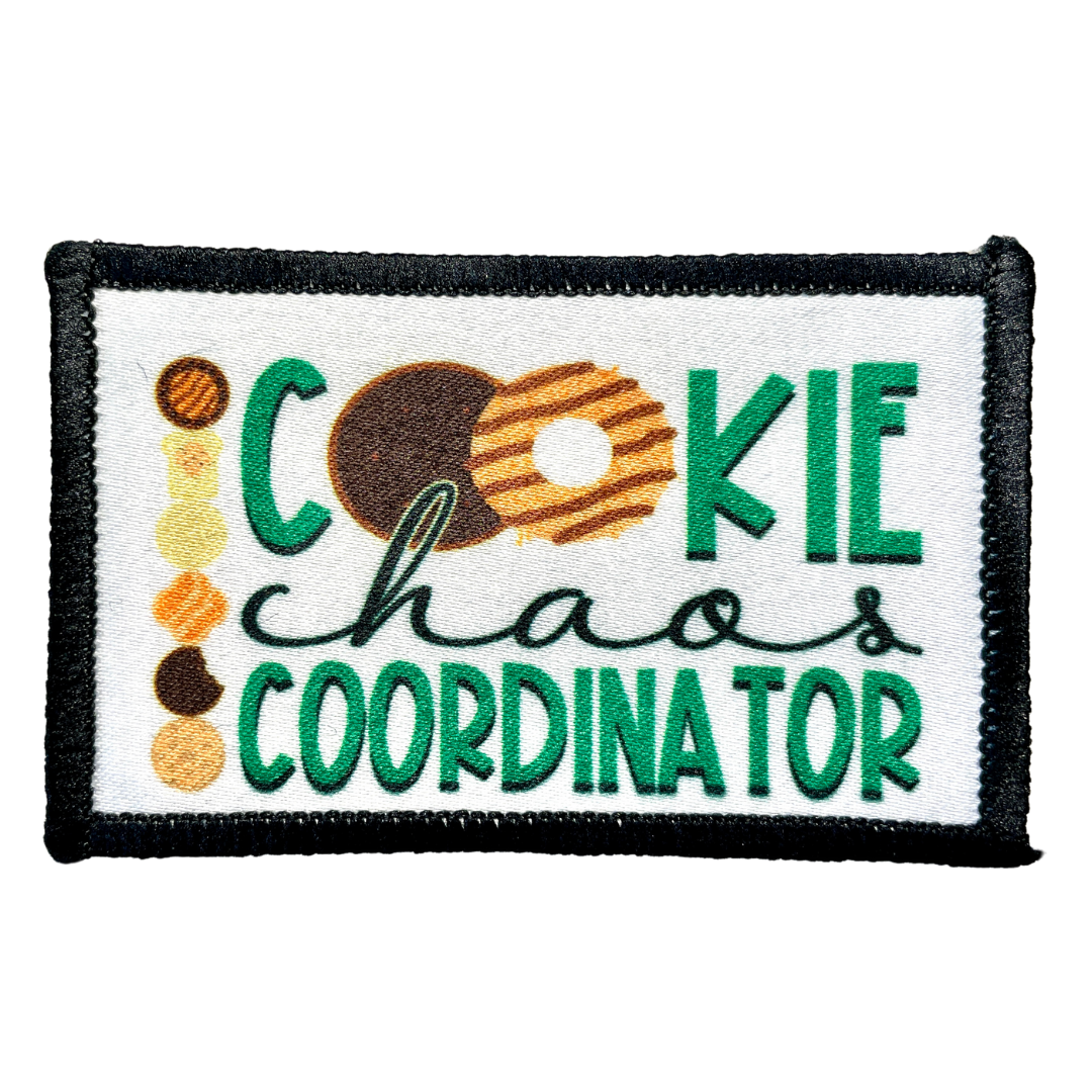 Cookie Chaos Coordinator Patch 8x5 cm