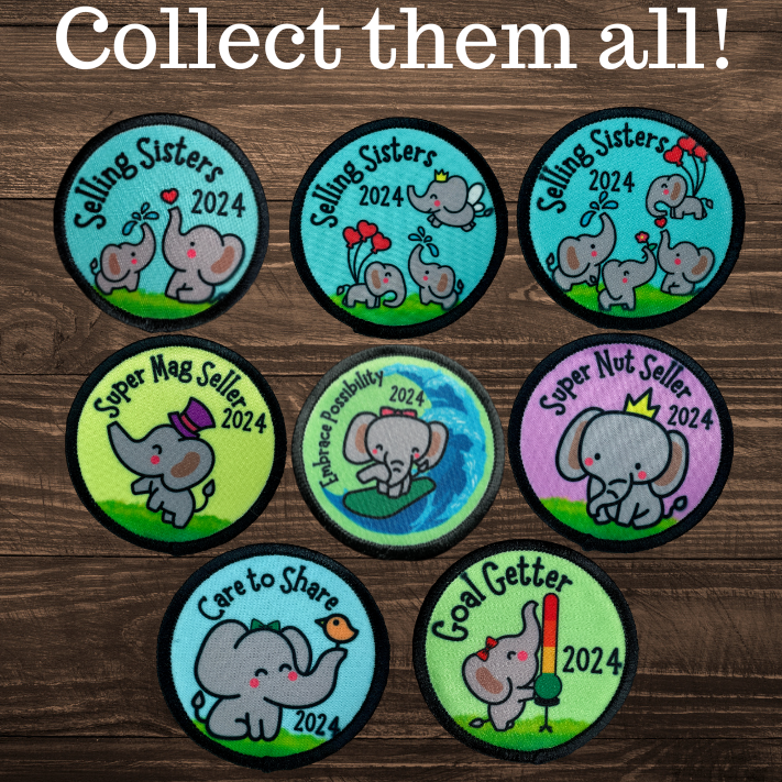 2024 Fall Product Embrace Possibility Theme Patch 2.57" Iron-on Fun Patch