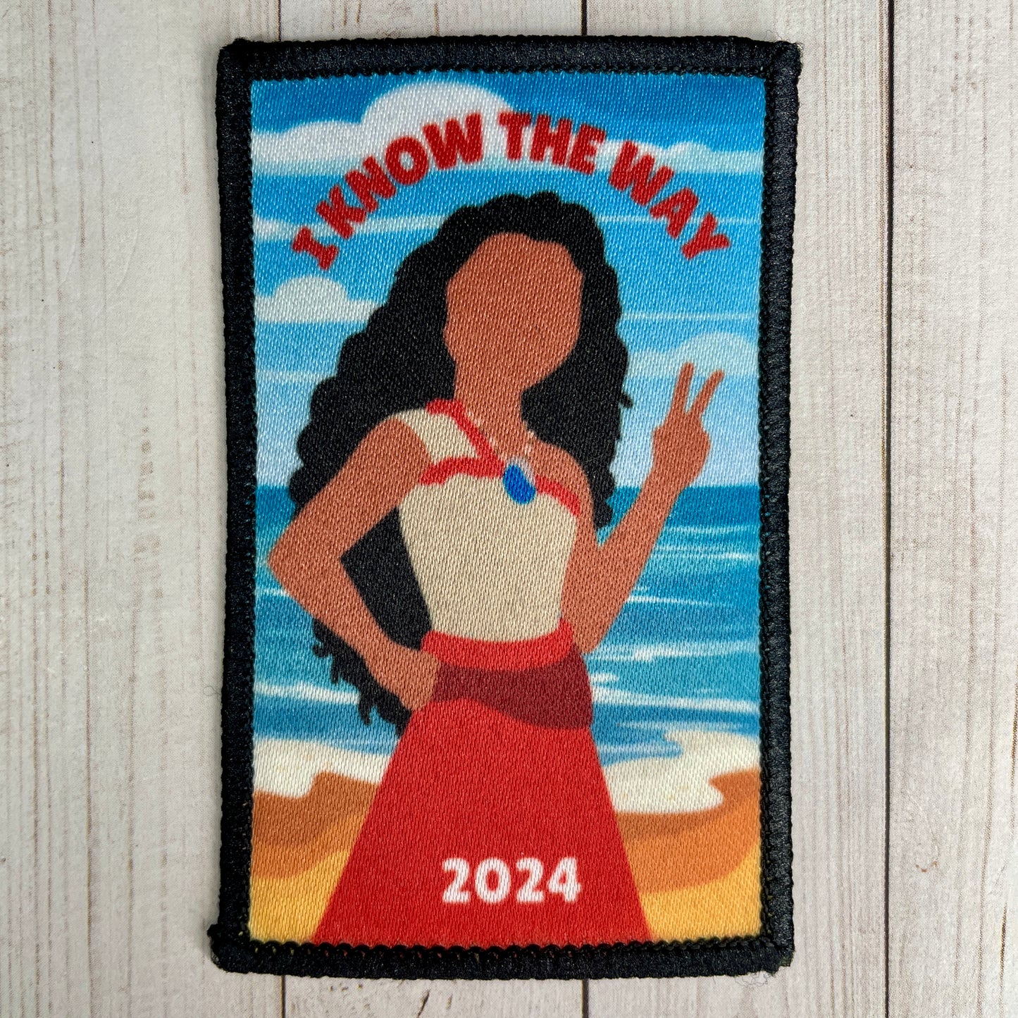 Moana 2 | I know the way | Movie | 5x8cm Iron-on Patch