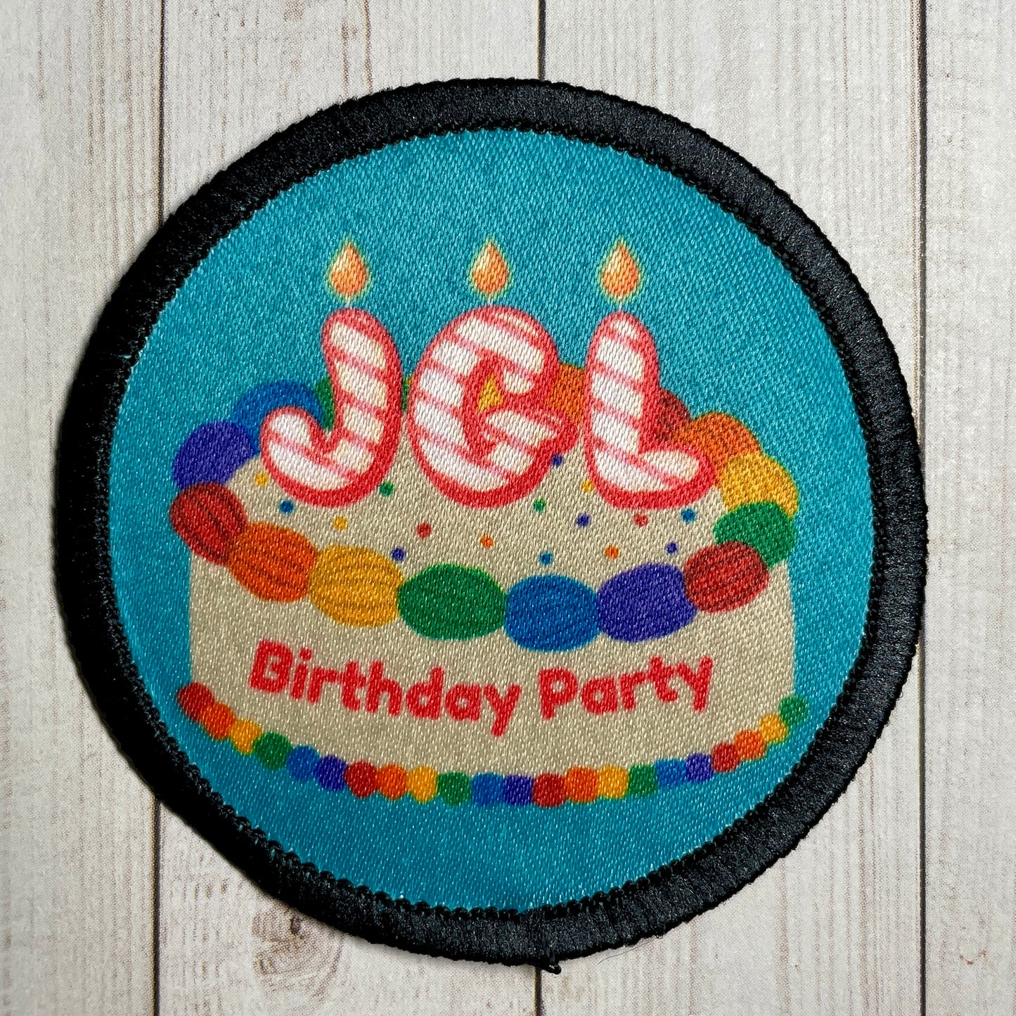 Juliette Gordon Low Birthday Party 2.57" Iron-On Fun Patch