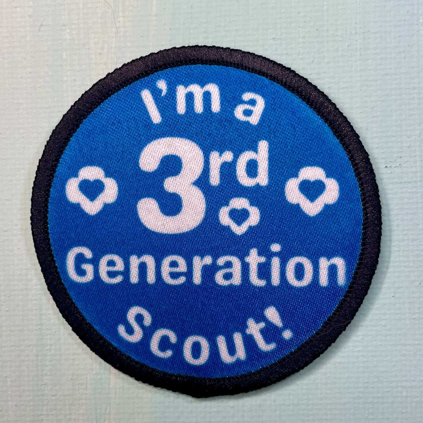 Generational Scout or Leader 2.57" Iron-on Fun Patch | 2nd Generation | 3rd Generation | 4th Generation | 5th Generation