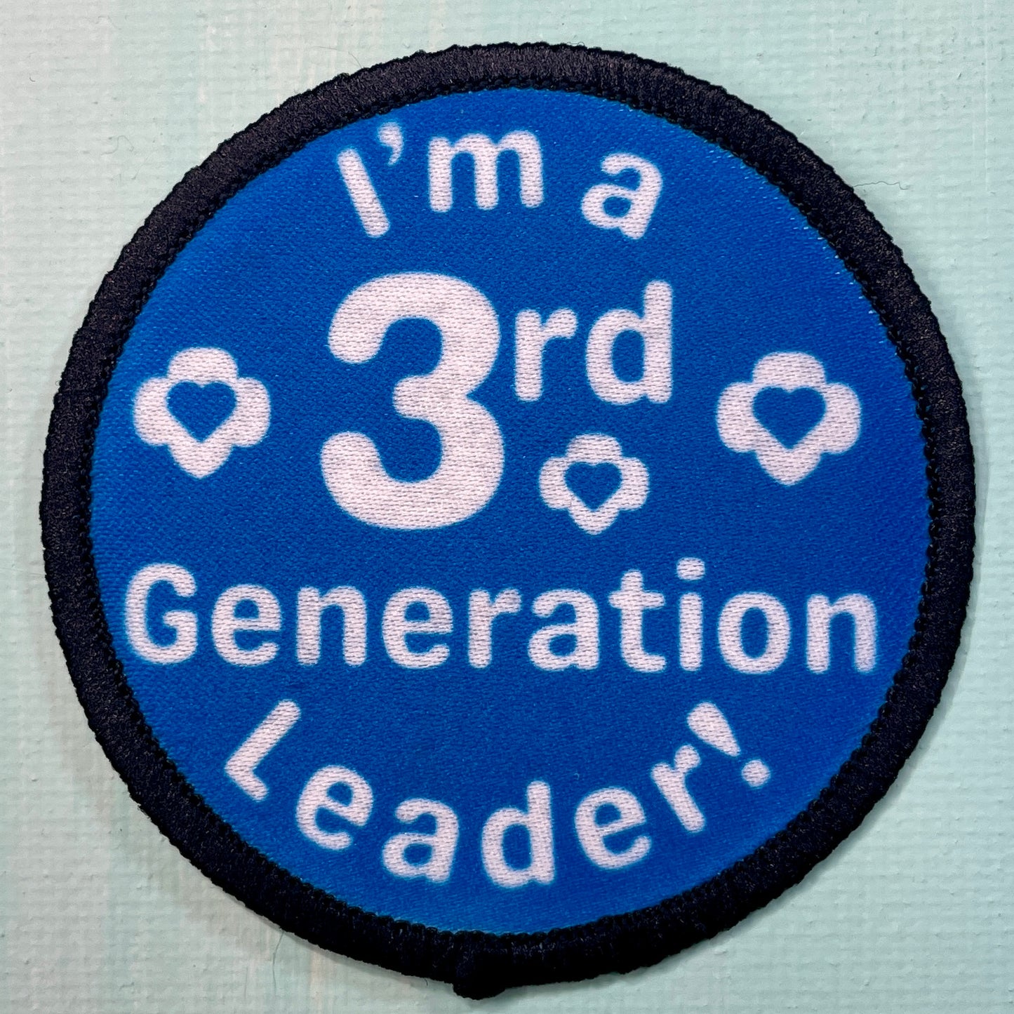 Generational Scout or Leader 2.57" Iron-on Fun Patch | 2nd Generation | 3rd Generation | 4th Generation | 5th Generation