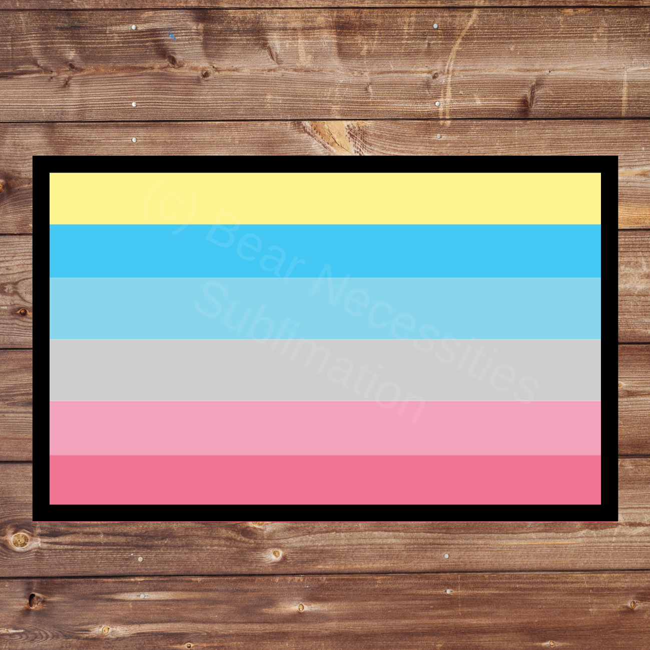 Genderflux Pride Flag 8x5cm Iron-on Patch | The Trevor Project $1 Donation