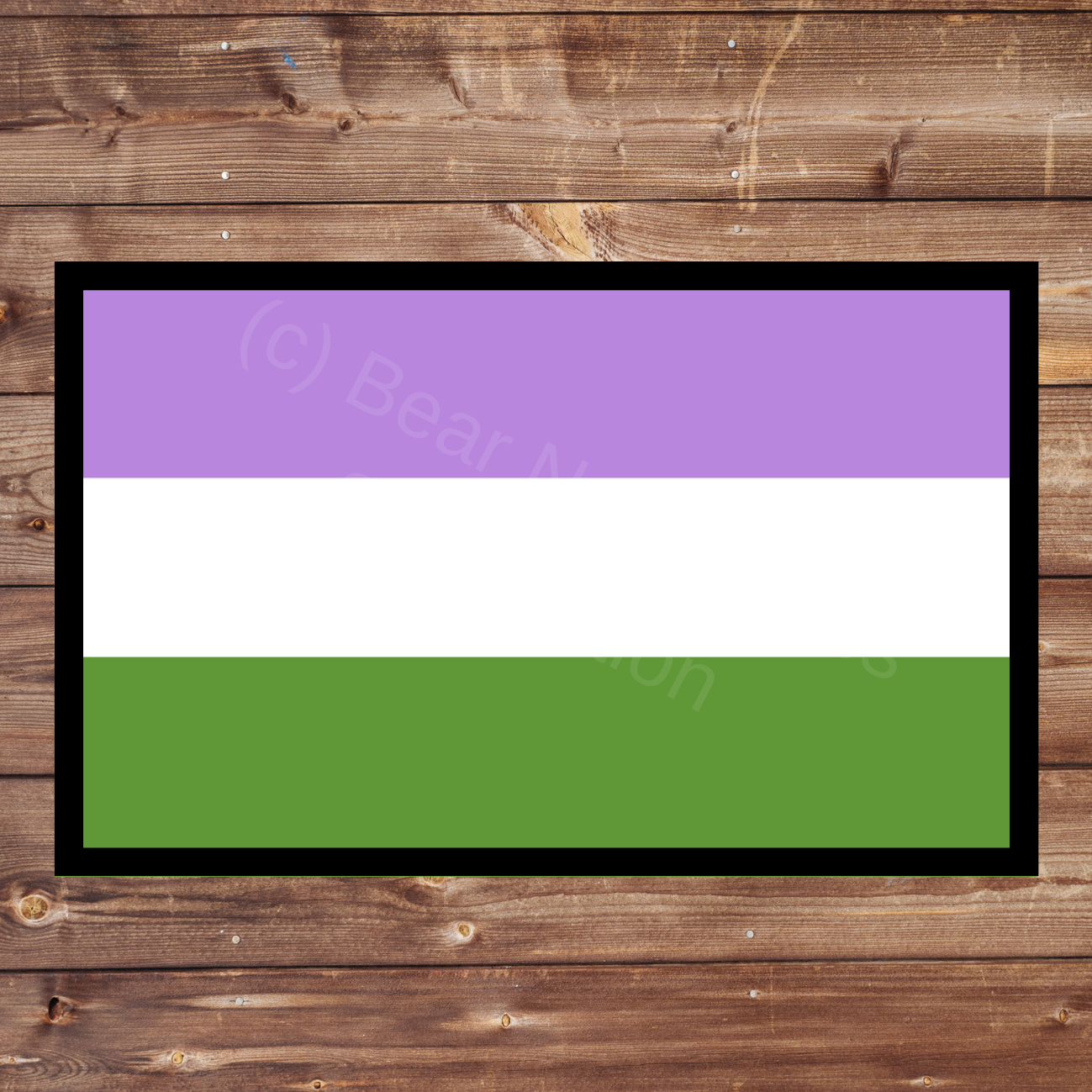 Queer Pride Flag 8x5cm Iron-on Patch | The Trevor Project $1 Donation