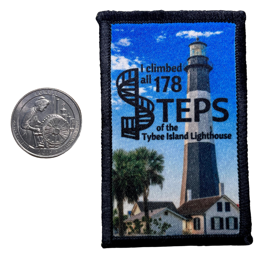 Iron-On Polyester Sublimated Custom Patch | Custom Design | 2.57" Round | 8x5cm Horizontal Rectangle | 5x8cm Vertical Rectangle