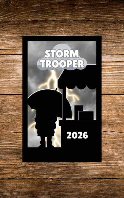 Storm Trooper 5x8cm Iron-on Patch