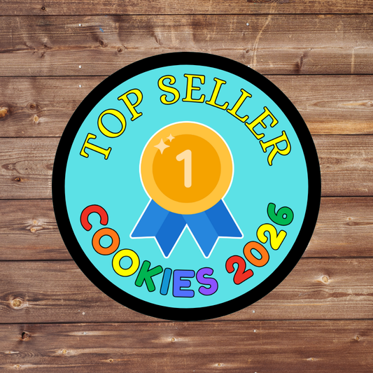 Top Seller Cookies 2026 2.57" Iron-On Fun Patch