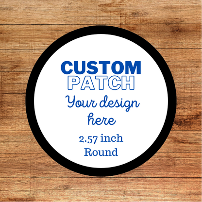 Start Your Custom Patch | Round or Rectangle | Printed
